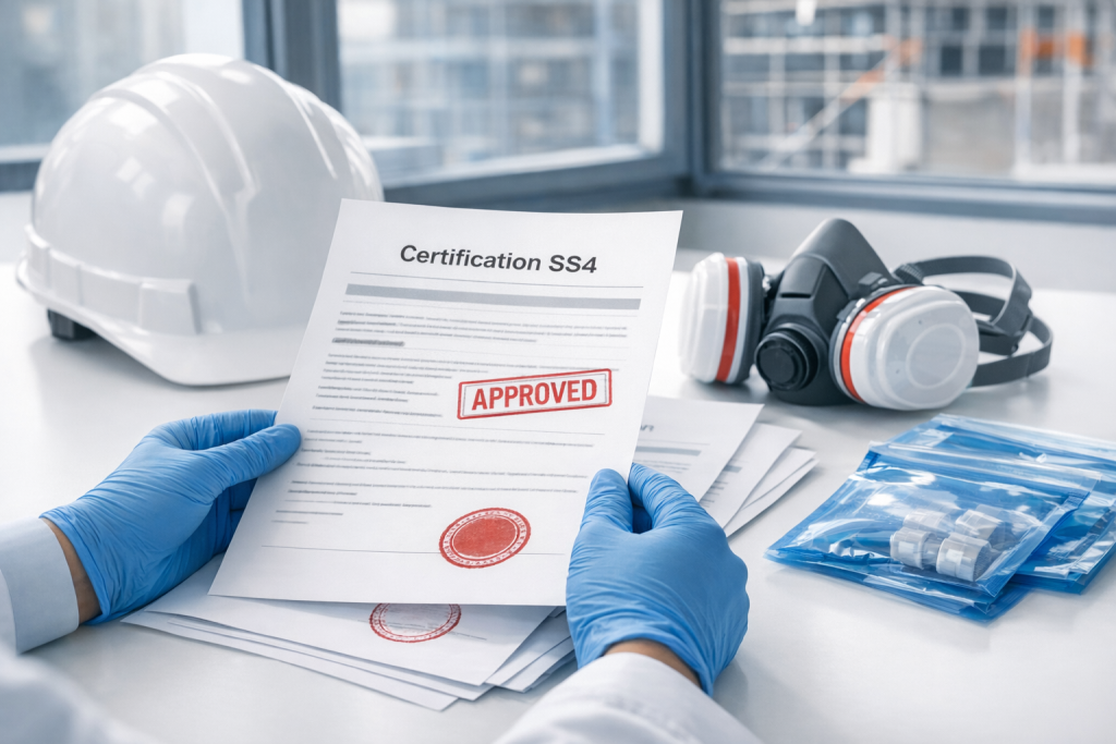 Obligation certification SS4 pour le diagnostic amiante